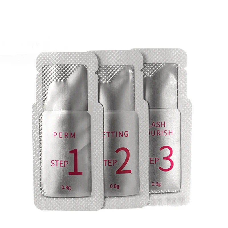 Darmowa wysyłka szybka Perm 1 par/partia saszetka lift Lotion 0.8 g/par lashes lift 5 minut stereotyp higiena wygoda użytkowania