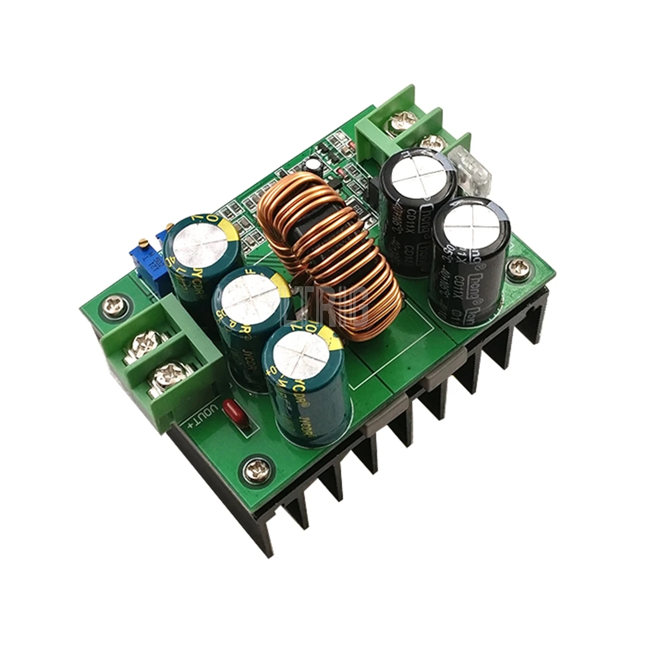 

LTRIG customized 1Pcs constant power radiator 8V-60V 12-80V 1200W 20A DC boost converter