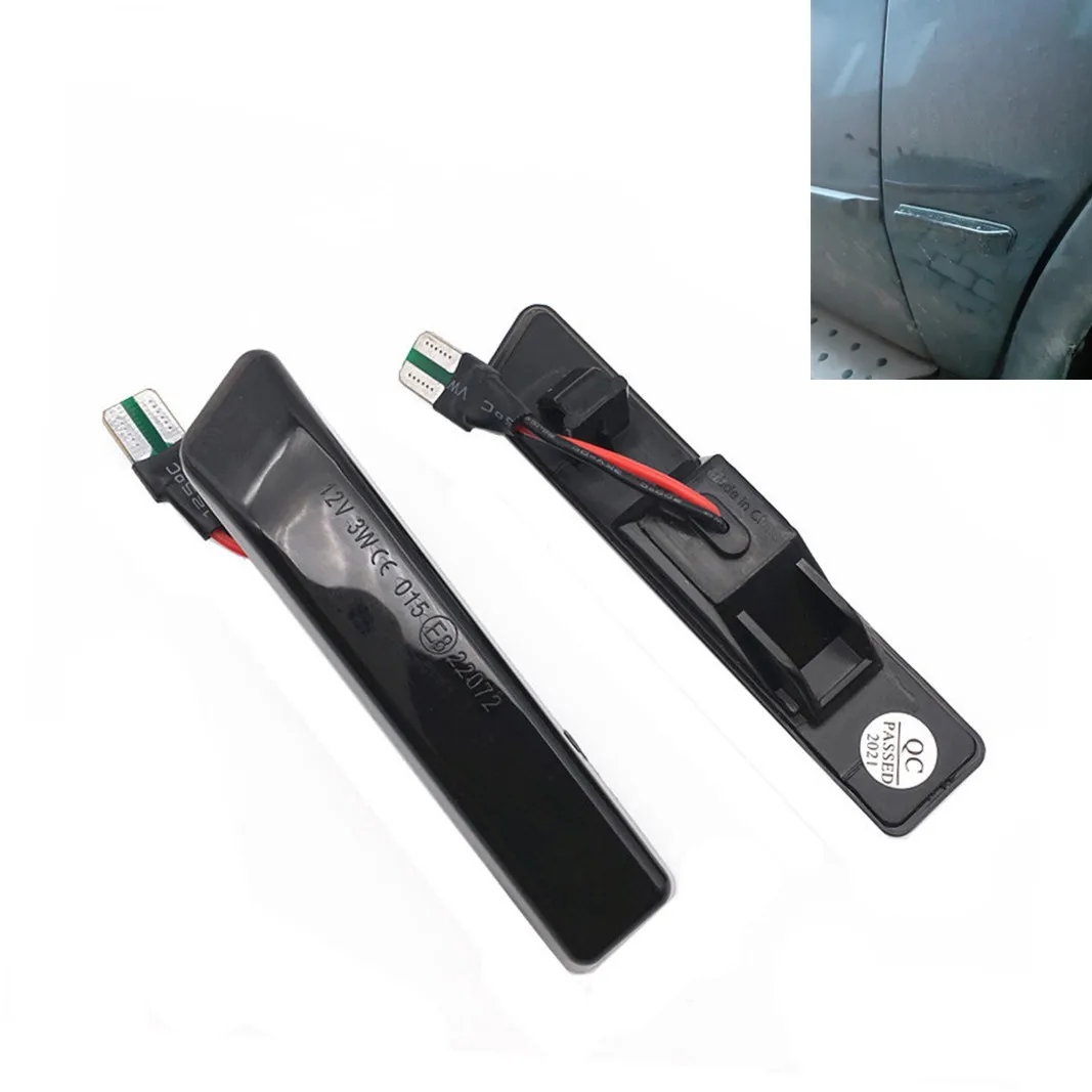 

Dynamic Fender LED Turn signal Side Marker Light Sequential Lamp For BMW E36 M3 Facelift 1997-1999 X5 E53 1999-2006