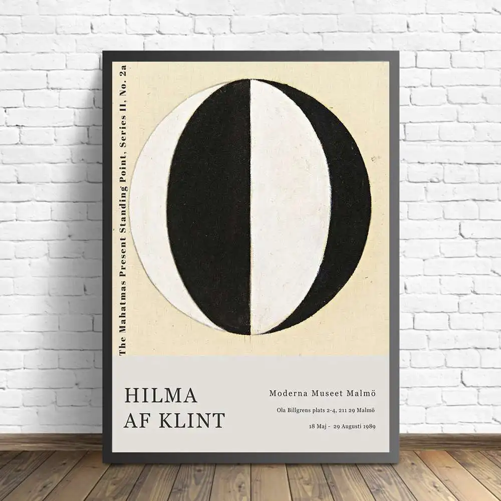 Hilma Af Klint Print Modern Art Bohemian Scandinavian Art Print Abstract Art Gallery Wall Art Poster for Bedroom Home Decor