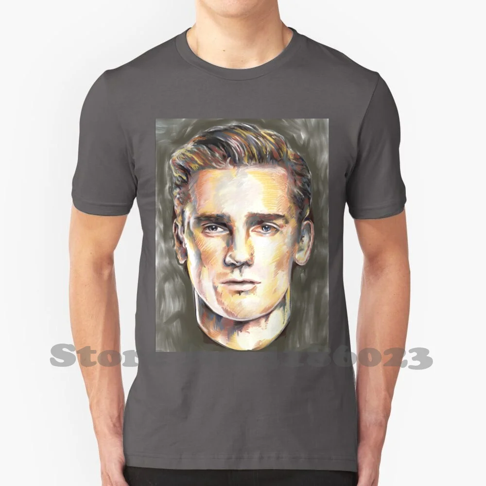 Antoine griezmann ag7 frankreich 100% baumwolle t-shirt griezmann grizi grizou frankreich fußball futbol madrid französisch francais