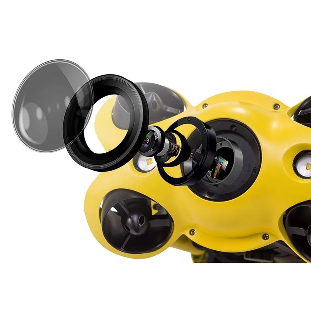 CHASING M2 Underwater Camera Drones Rescue Robot P100 ROV 100m with 4K EIS UHD RC Drones Robotic Arms For Rescue Searching