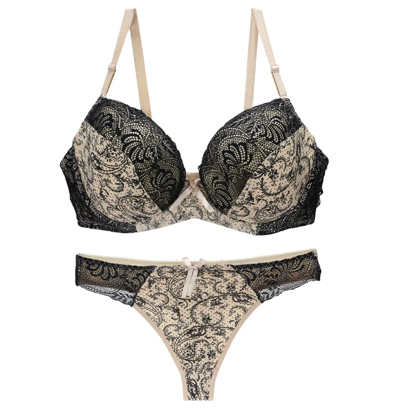 2022 neue Sexy Bhs Set 32/70 34/75 36/80 38/85 40/90 42/95 44/100 BCDE Tasse Unterwäsche Bralette Büstenhalter Plus Größe Dessous tanga