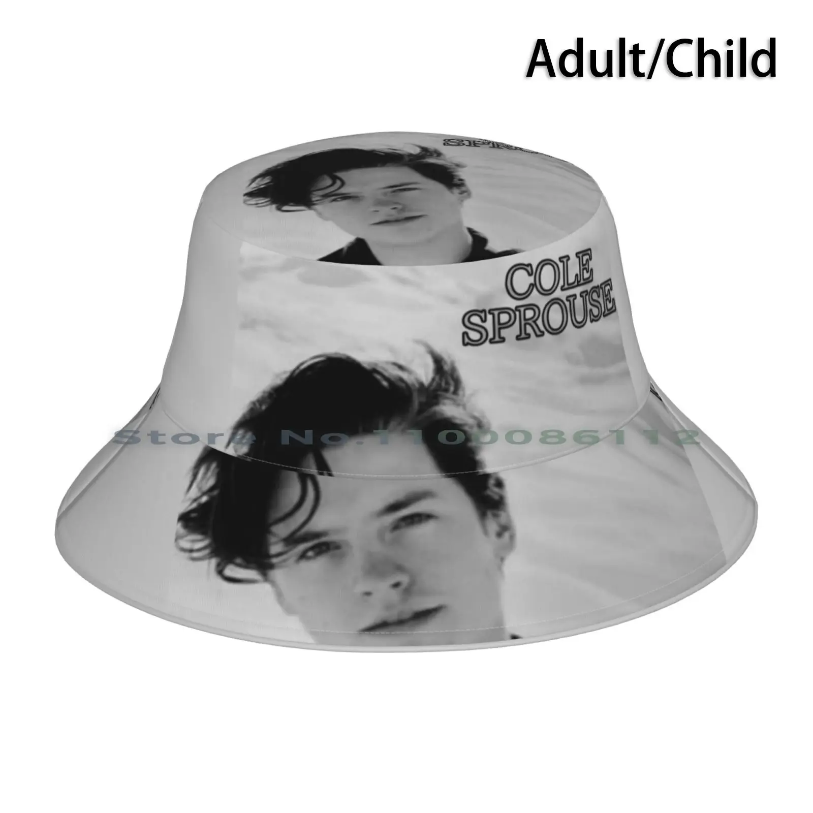 Cole Sprouse In Black And White 2 Bucket Hat Sun Cap Cole Sprouse Sprouse Twins Black And White Celebrities Men Boys Riverdale