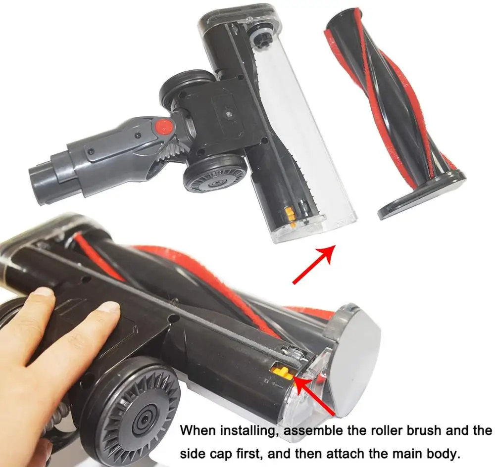 فرشاة كهربائية بمحرك السجاد ل Dyson اللاسلكي V7 V8 V10 V11 فراغ رئيس المحرك مع شفط قوية كبيرة ل البساط