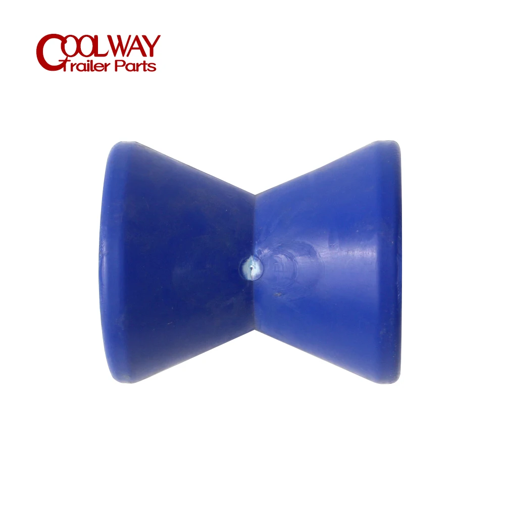 Winch Post Boat Trailer Bow Stop Roller Material Blue PE Shaft Parts Accessories