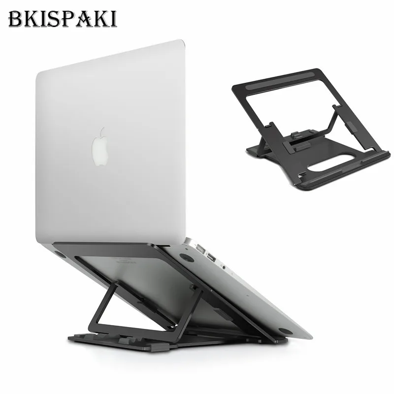 

Laptop Foldable Stand Aluminum 6 Heights Adjustable Ventilated Support Portable Universal Notebook Holder for MacBook Air Pro