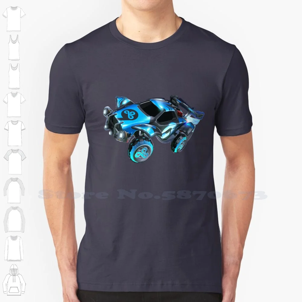 Rocket Soccer Car 100% Cotton T-Shirt Rocket Soccer Rocketleague Rocket League Rocket League Foot Gamer Video Game Funny Gaming