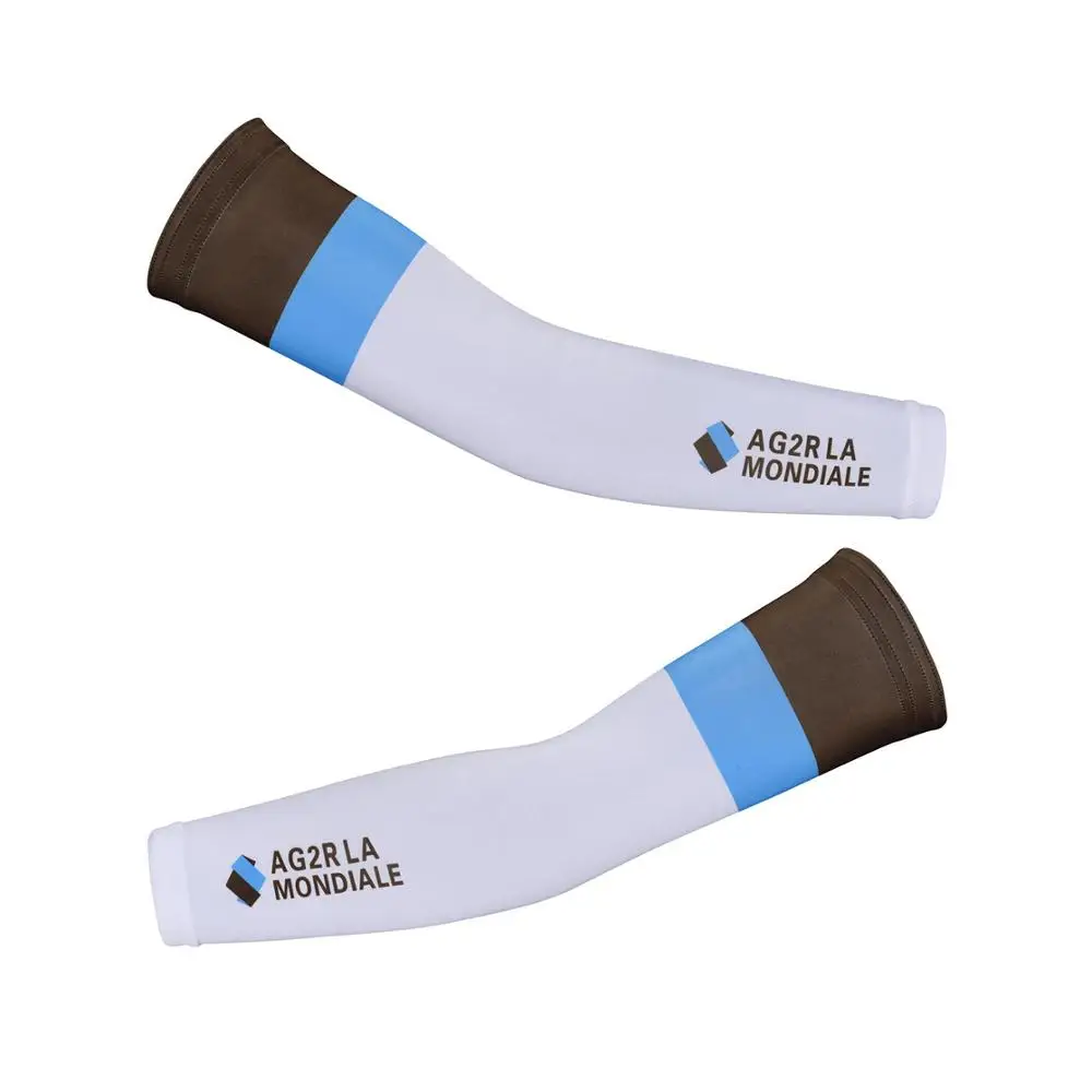 

2020 AG2R PRO TEAM Cycling Armwarmer Sun UV Protection Ciclismo Arm Warmers Cycling Jerseys One Pair Size S-3XL