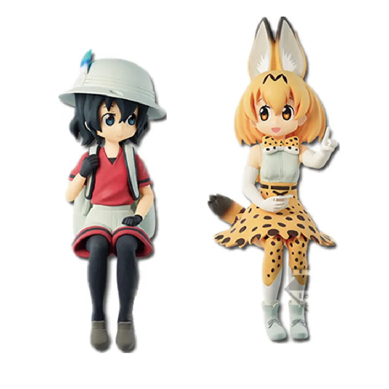 

No box 14CM Japanese original anime figure Mini Animal Girl PVC Action Figure Collection Model Toys