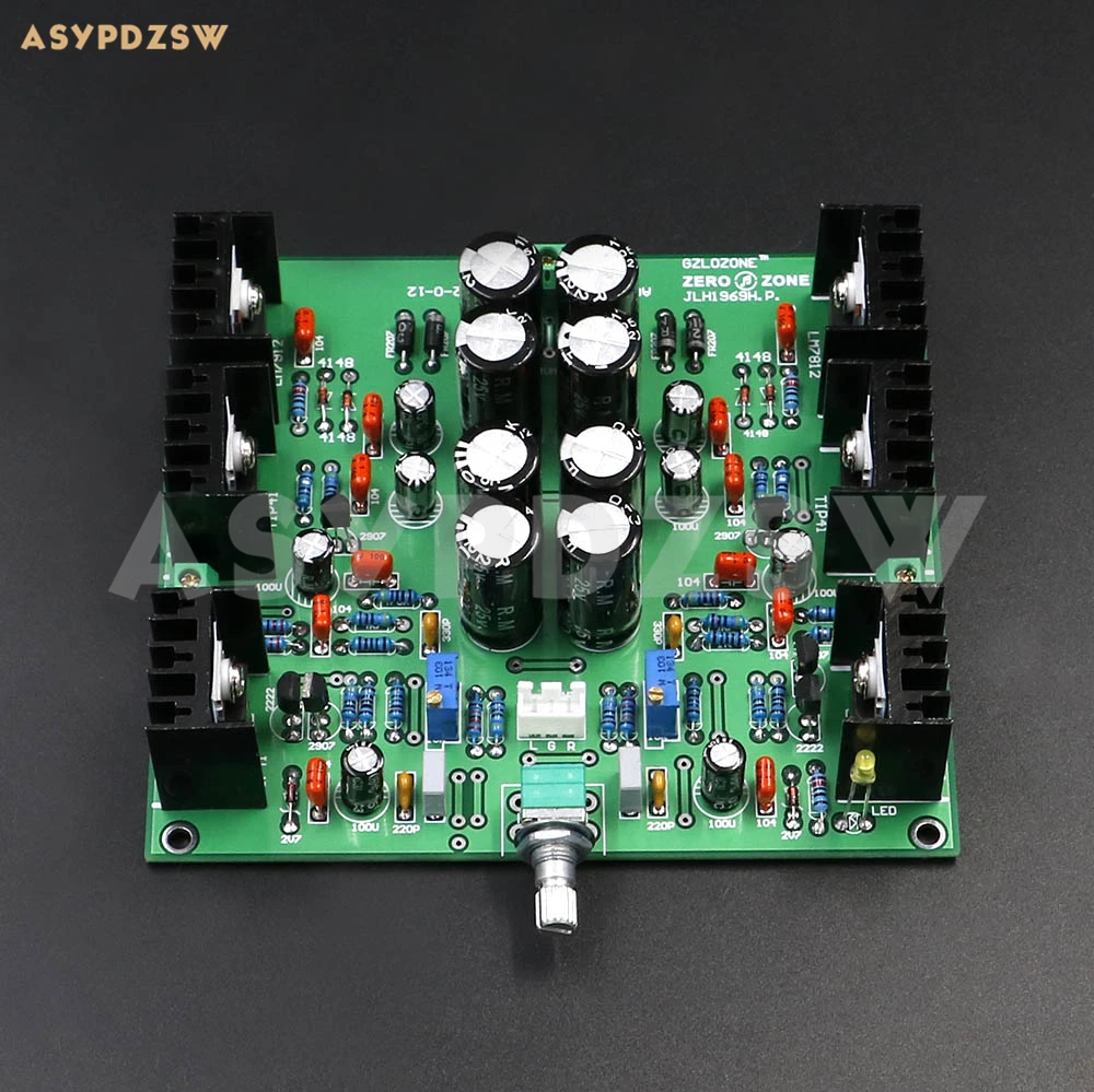 Classics JLH1969 Single-ended Class A Headphone amplifier HOOD1969 Headphone amp DIY Kit/Finished board