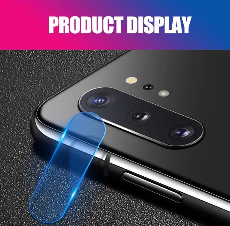 2 pz/lotto vetro temperato per Samsung Galaxy Note 10 protezione dello schermo in vetro protettivo dell'obiettivo della fotocamera posteriore per Galaxy Note10 Plus