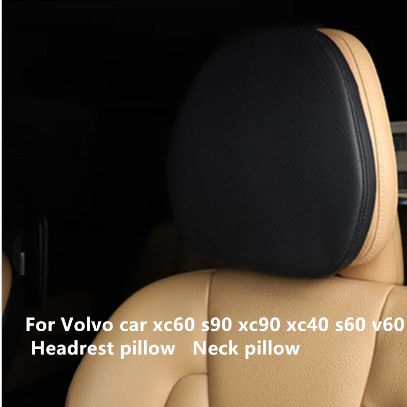 

1Pc Dedicated For Volvo car xc60 s90 xc90 xc40 s60 v60 For Volvo car Headrest pillow For Volvo car Neck pillow