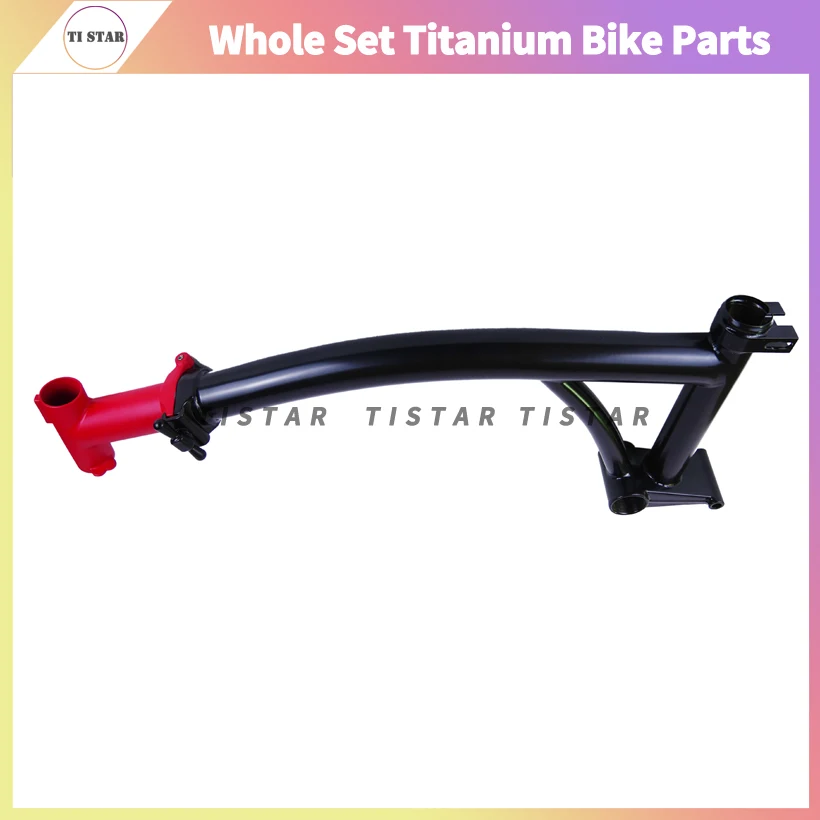 Titanium Bike Parts for Brompton CHPT3 Whole Set Ultralight Folding Bikes Upgrade Ti Frame Explore