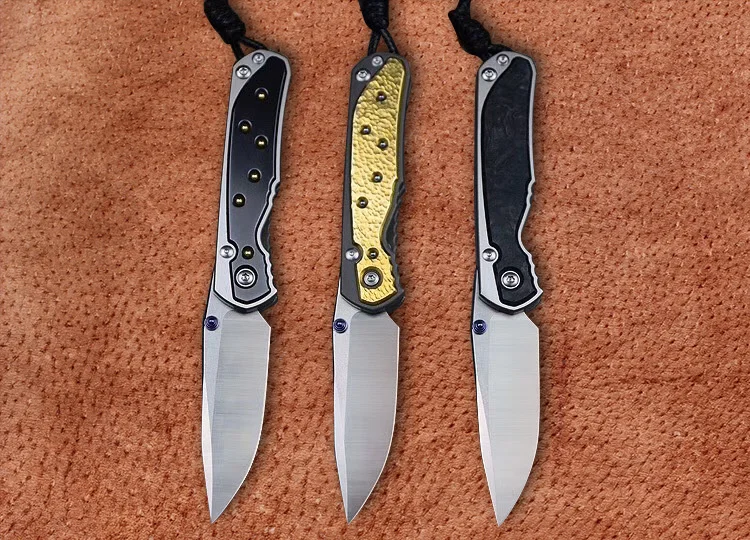 Kevin John MINI sebenza 21 folding knife M390 blade TC4 Titanium handle outdoor camping hunting pocket fruit Knives EDC tools