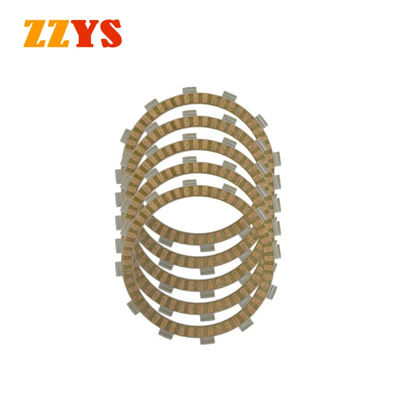 Motorcycle Friction Disc Clutch Plate Kit For Kawasaki EL250 EL250B EX250 EX250E EX250H EL250F EL 250 EX 250