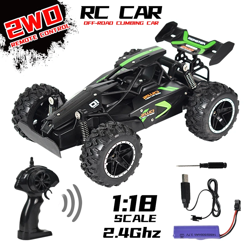 

Rc Car 4Wd 1:18 25Km/h High Speed Racing Remote Control Vehicle Off Road Trucks Buggy Children Electric Toys for Boys Kids Gifts