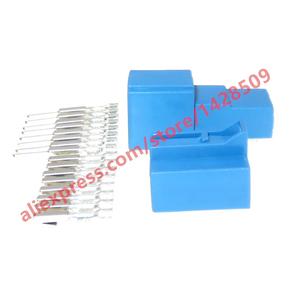 1 Set 8 Pin 3-1670459-1 Male Female Docking Unsealed Socket 0.6 Series Auto Rearview Mirror Wire Nondestructive Connector