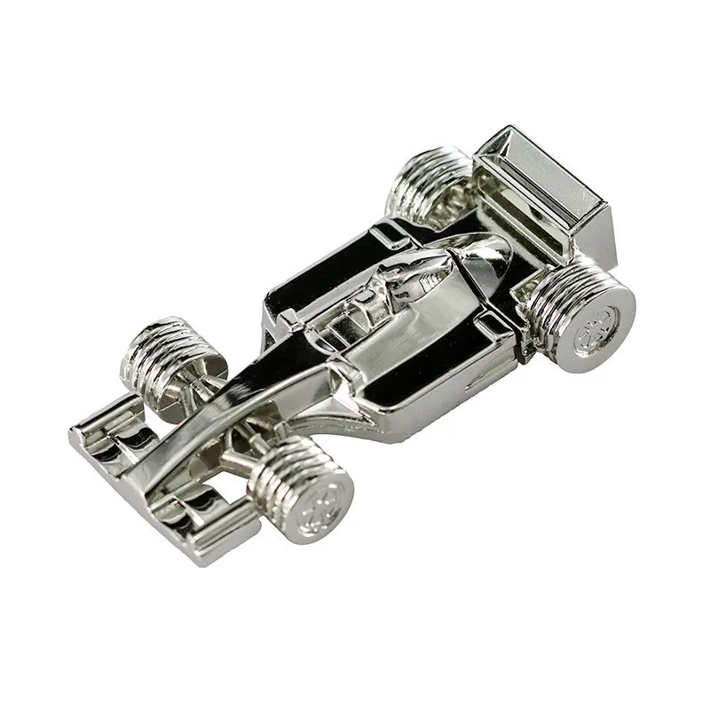 New Metal Mini F1 Racing Car Usb Flash Drive Silver Formula Car Pen Drive Memory Stick 4GB 8GB 16GB  Car Key Flash Memory Stick