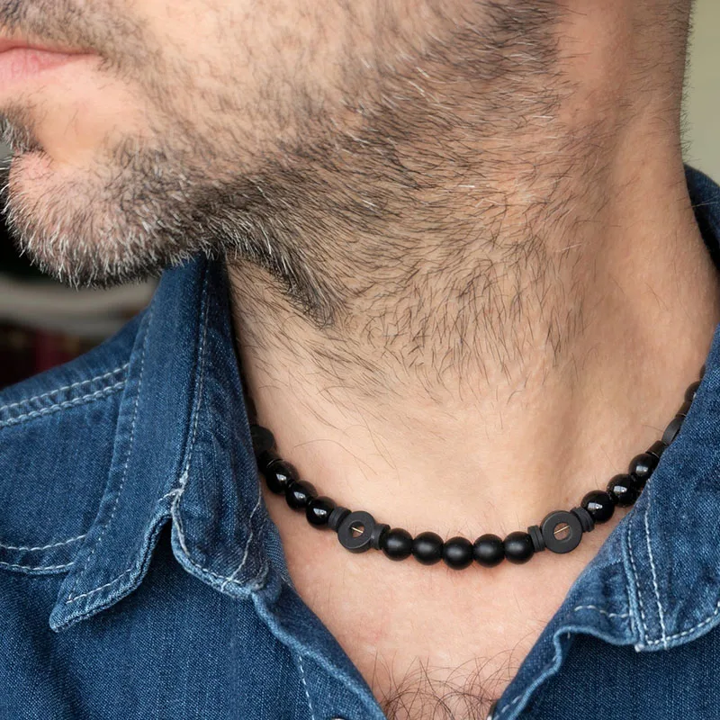 Lapis Lazuli Choker AAA Knotted Choker Necklace 6mm Blue Choker