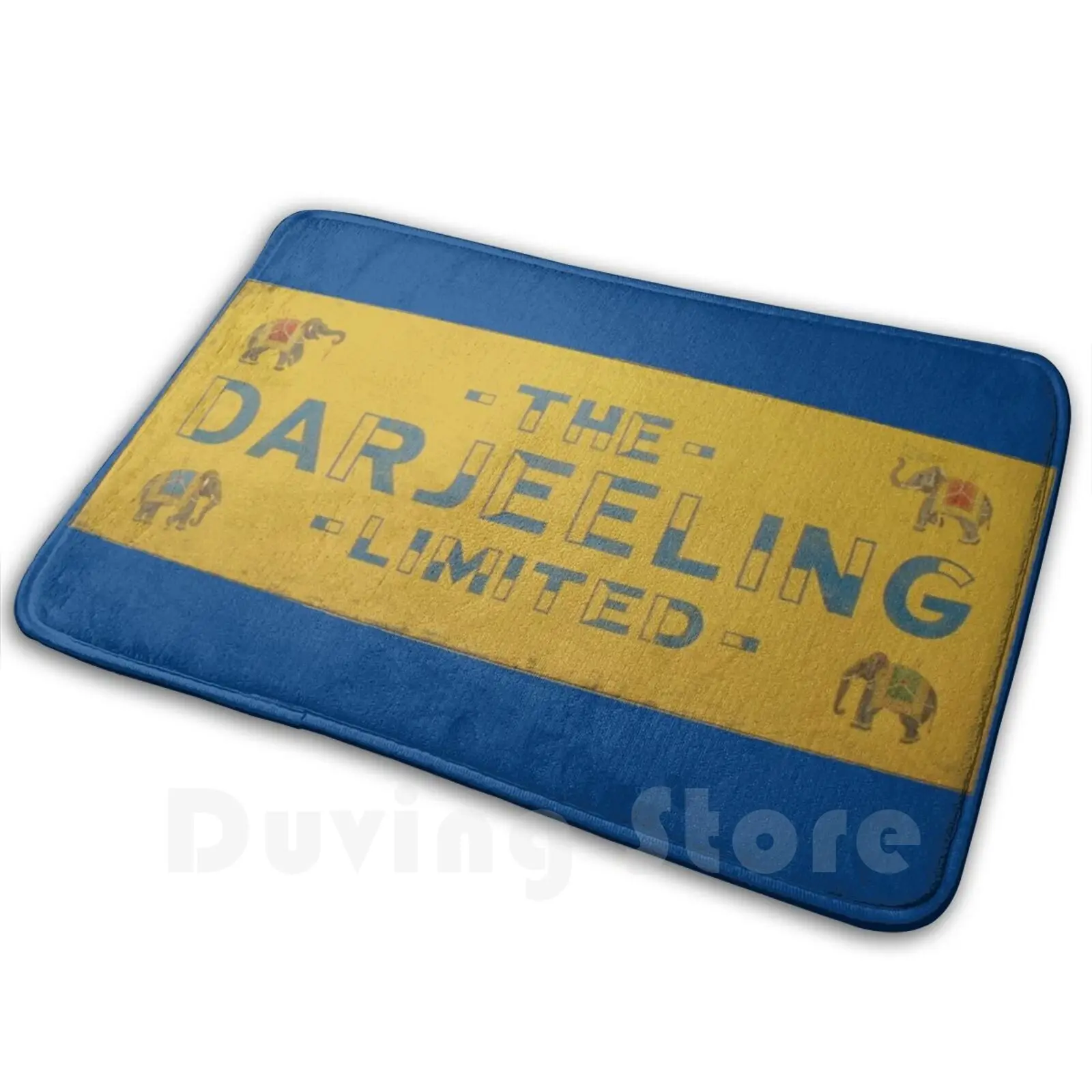 The Darjeeling Limited Carpet Mat Rug Cushion Soft Non-Slip Wes Anderson Wes Anderson Film Cinema Movie Movies Films Indie