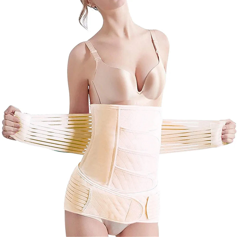 3 in 1 Gürtel pflege bauch unterstützung bauch kleidung Frauen Recovery Bauch/taille/pelvisMaternity Klammer Wear Abnehmen