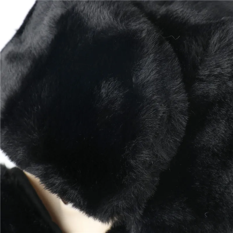 SupSindy Quân Đội Quân Sự Liên Xô CCCP Ushanka Người Đàn Ông & Phụ Nữ Mùa Đông Earflap Máy Bay Ném Bom Hat Ấm Faux Fur Windproof Nhiệt Mũ Nón Tuyết Trượt Tuyết mũ