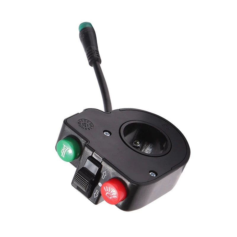 Electric Scooter Waterproof Handlebar Headlight Horn Turn Signal Switch for KUGOO M4/PRO Electric Scooter Accessories