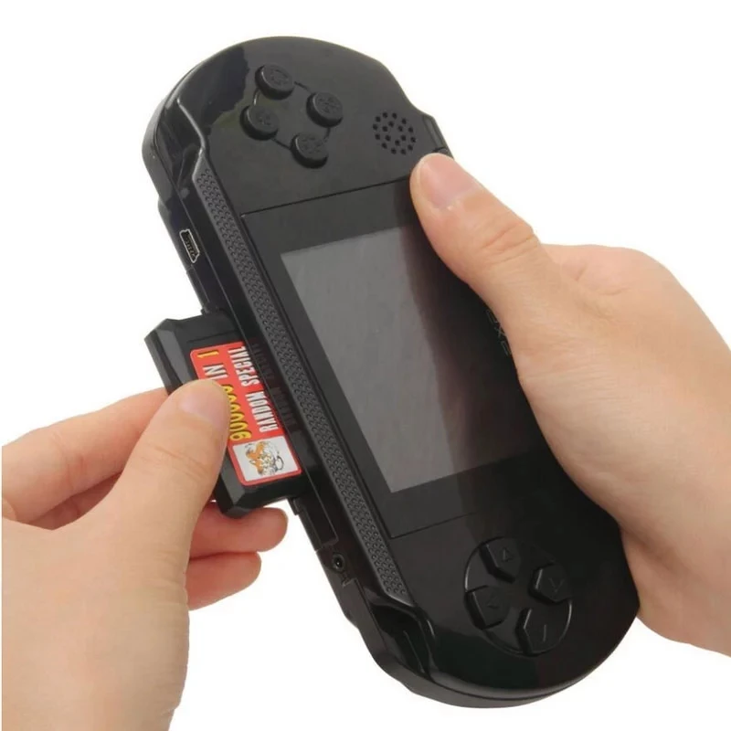 ร้อน 16 บิตคอนโซลเกมมือถือวิดีโอเกมแบบพกพา 200 + เกม Retro Megadrive PXP3