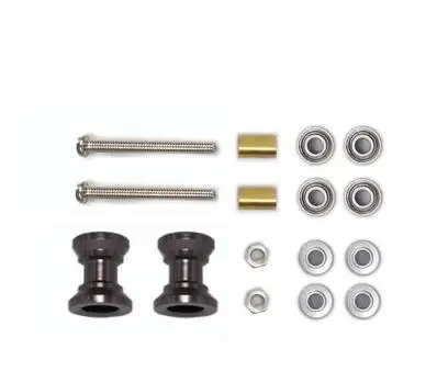 RFDTYGR Double Aluminum Rollers(9-8mm) Self-made Parts For Tamiya Mini 4WD Colored Double Aluminum Rollers(9-8mm) 15403/94966