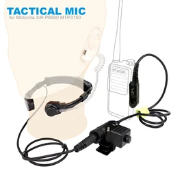 Micrófono táctico de alta resistencia para Motorola XiR, P6600, P6620, DP2400, DEP550, MTP3100, MTP3150, walkie-talkie