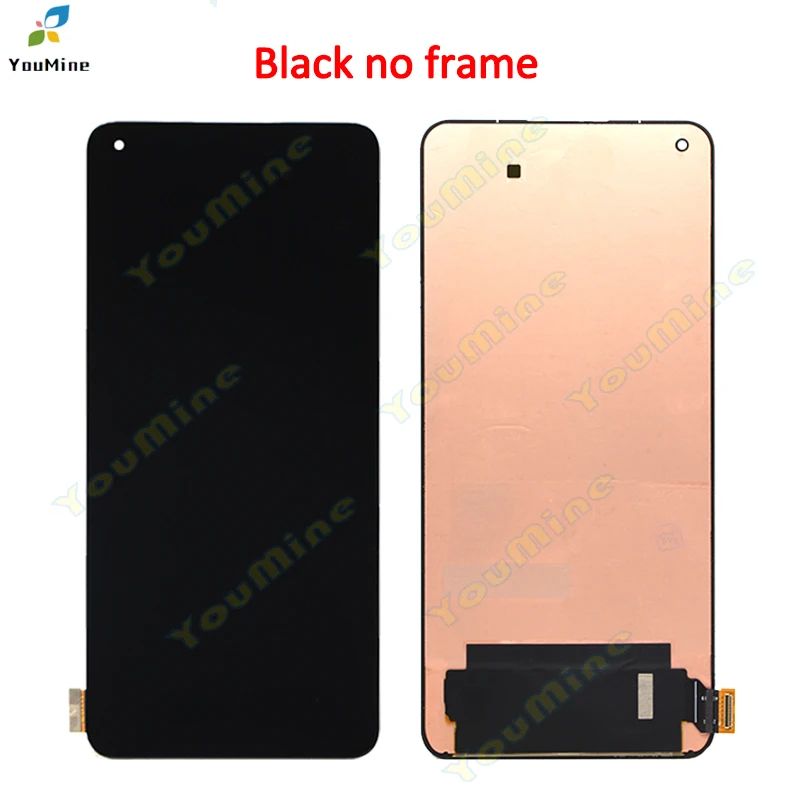 AMOLED For Xiaomi Mi 11 Lite LCD Display Panel Touch screen Digitizer with frame M2101K9AG, M2101K9G For Xiaomi mi11 Lite 5G LCD