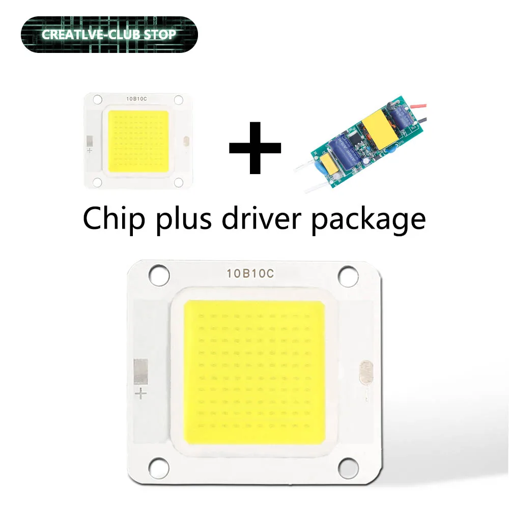 potencia led chip smd cob lampada 10w 20w 30 50w 70w 100w para projector lampadas holofotes flip chip 3034v colocacao unidade diy alta 01