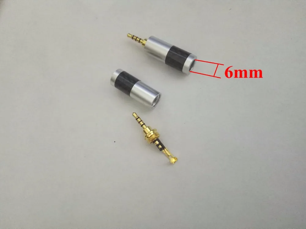 

20PCS high quality 2.5 mm 4-pole Male Plug Audio Plug New