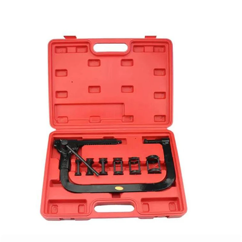 Multifunctional tool for disassembly and installation of automobile engine cylinder head valve spring compressor