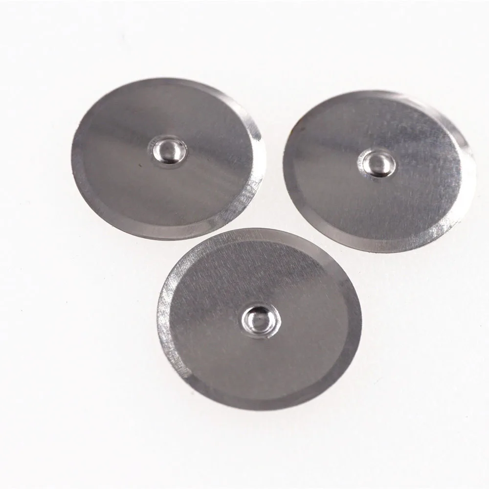 1000 Pcs  Metal Dome Switch 12.0mm Diameter Round Snap 250 gf  Center Dimple by post air mail