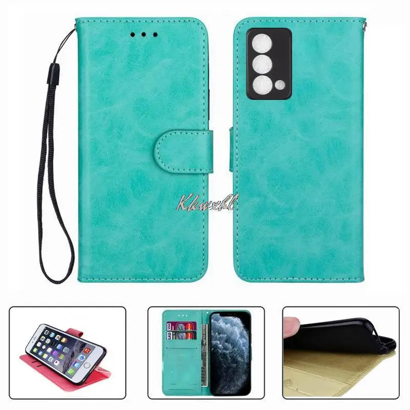 For Realme GT Master Edition RMX3363, RMX3360 Wallet Case High Quality Flip Leather Phone Shell  Protective Cover Funda