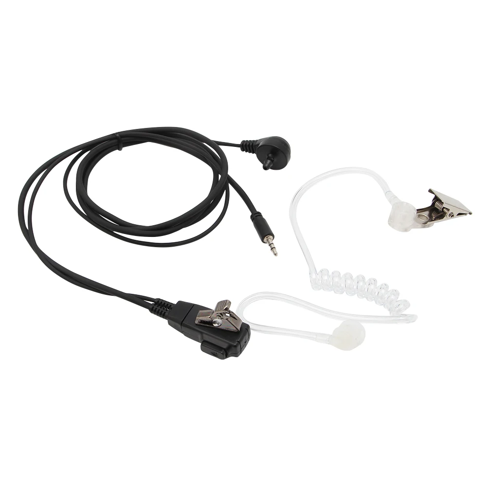 1 Pin 2.5mm Covert Acoustic Tube Earpiece For Cobra Radio With PTT