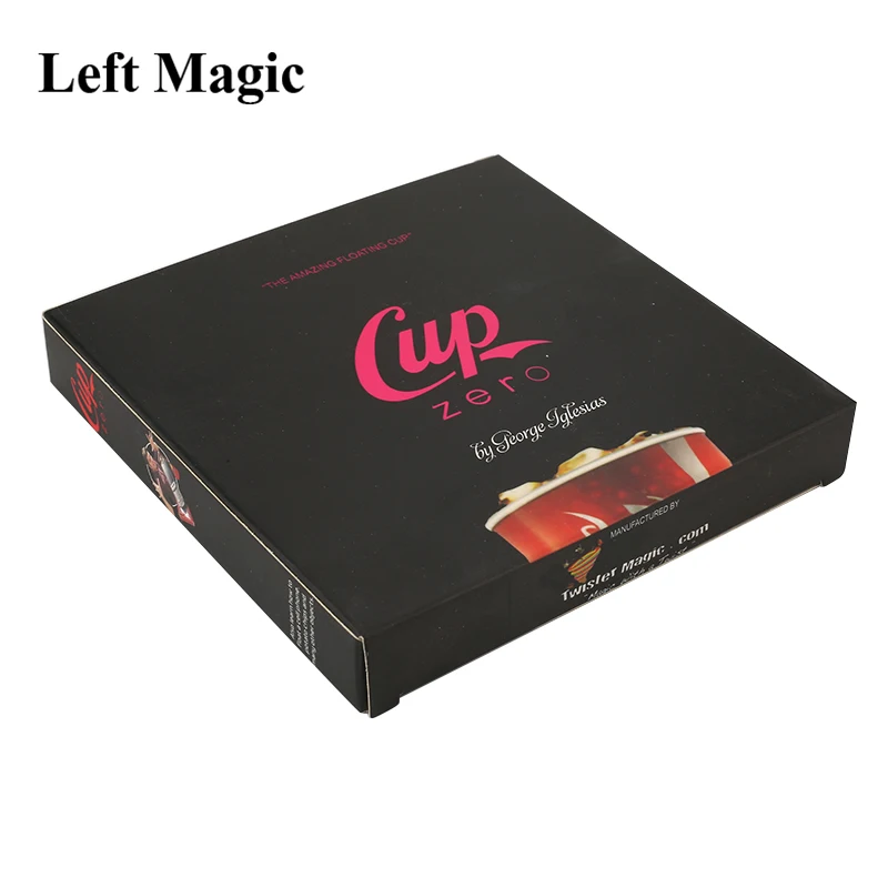 Cup Zero Magic Trick Levitation Magica Stage Street Mentalism Accessories Prop Comedy accessories Illusion Funny