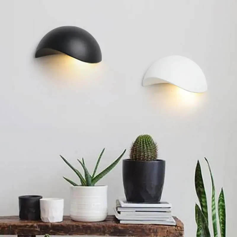 Nordic modern simple Home improvement LED creative personality wall light bedside foyer study aisl indoor wall lamp