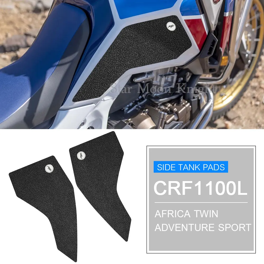 Anti-slip Sticker Motorcycle For HONDA Africa Twin CRF1100L CRF1100 1100L  ADV ADVENTURE SPORT 2020 2021 Side Tank Pad