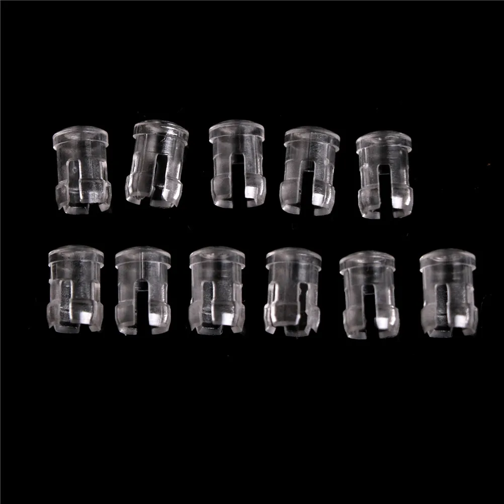 Hot Sales 10PCS 3mm 5mm LED Light Emitting Diode Lampshade Protector Clear