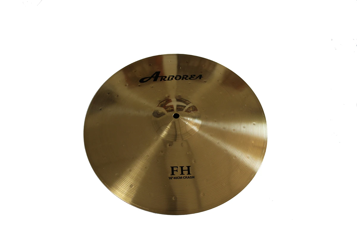 

Arborea hot sale FH series cymbal 1 piece of 16"crash Practice cymbal Cymbals for beginners The king of cost performance