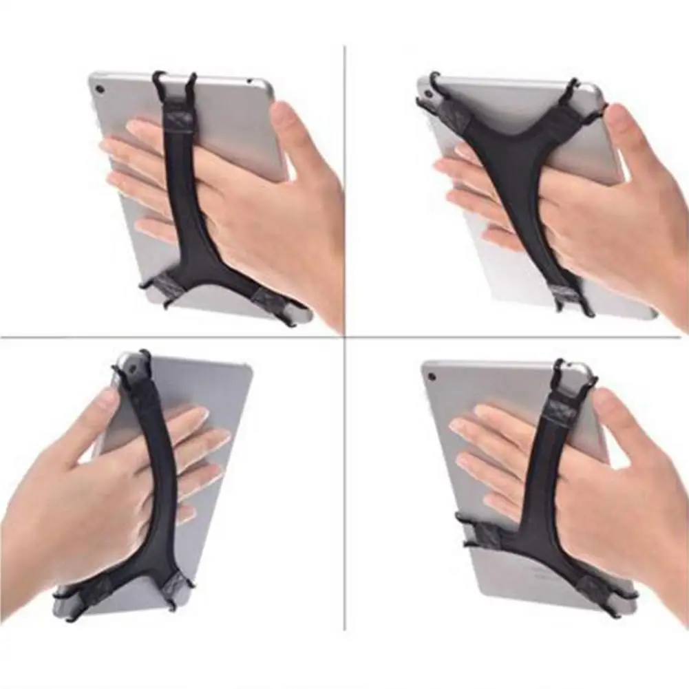 Tablet Computer Support Hand Strap Flat Anti-fall Hand Strap Elastic Band Bracket Wrist Suitable For 9-10 Inch Tablets Drop Ship