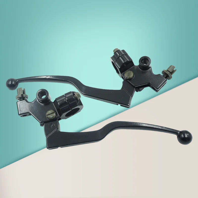 

Pair Motorcycle Brake Clutch Levers Black Fits For Honda CG 125 Aluminum Alloy Motorbike Brake & Clutch Lever Cable Front Brake