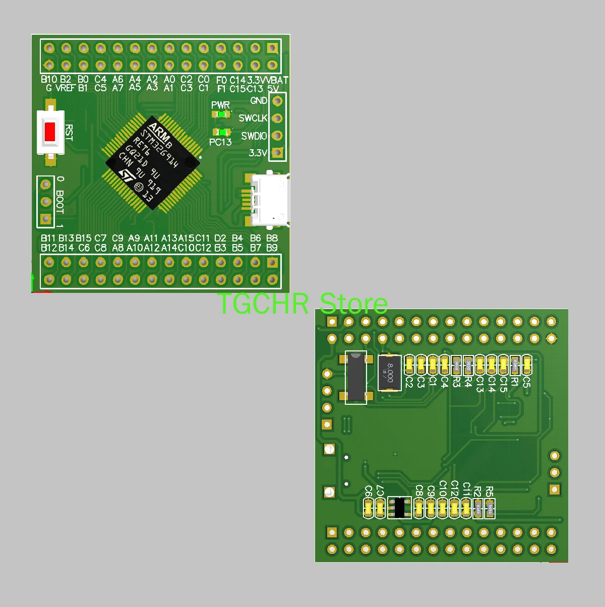 Stm32g491ret6 Minimum systeem Stm32g491 Core Board Super G431 Nieuwe productontwikkeling Nieuw product Evaluatiebord