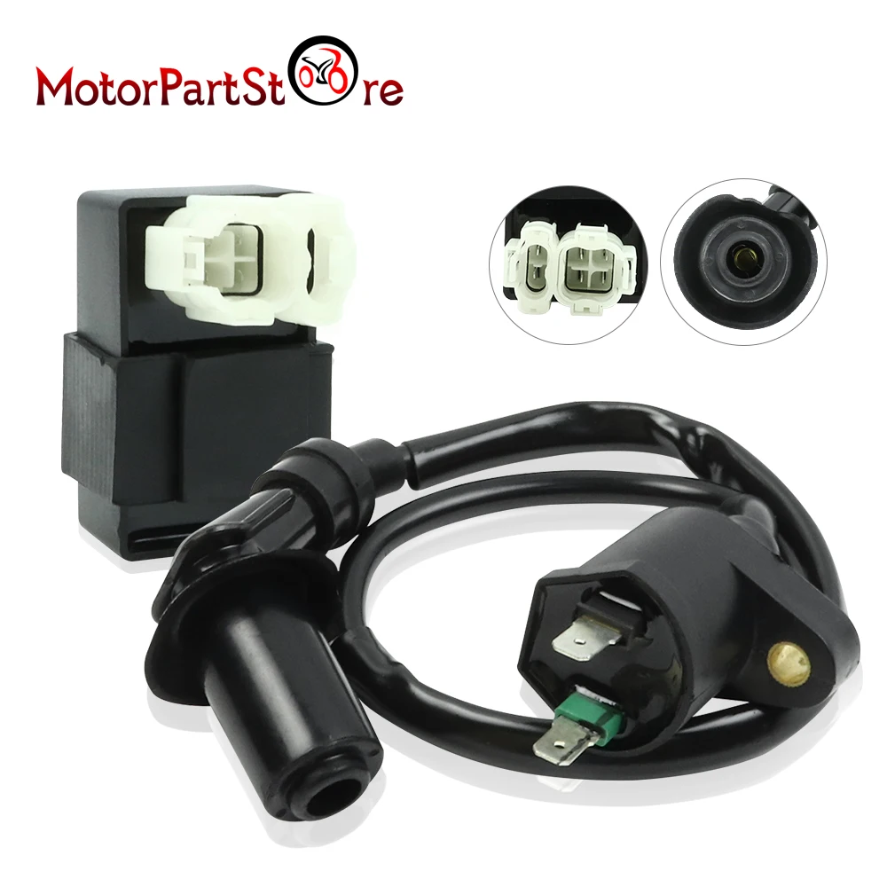 Ignition Coil & AC CDI Box 6 pin for Honda ATV 300 FourTrax 300 TRX300 TRX300FW TRX 300