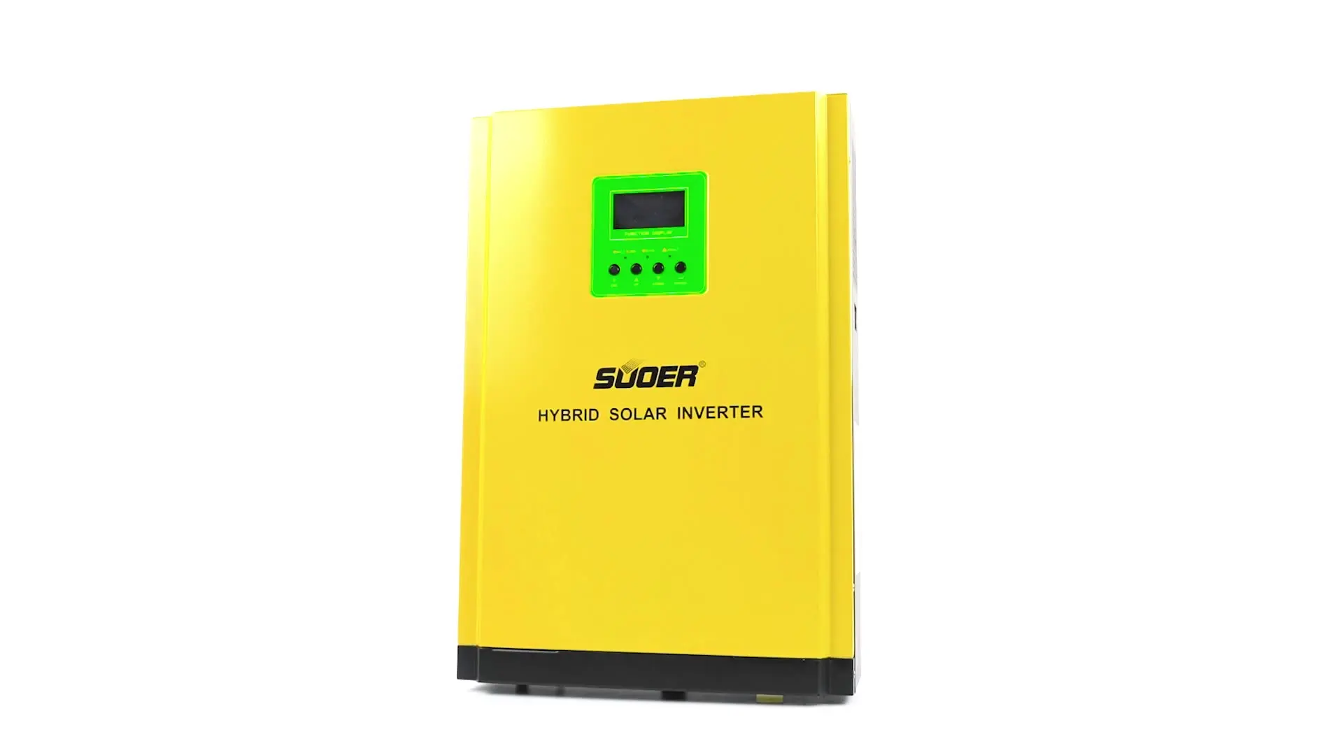 SUOER 24 volt 3.2kva 3kva Single output mppt hybrid solar power inverter ac invertor with MPPT solar charge control