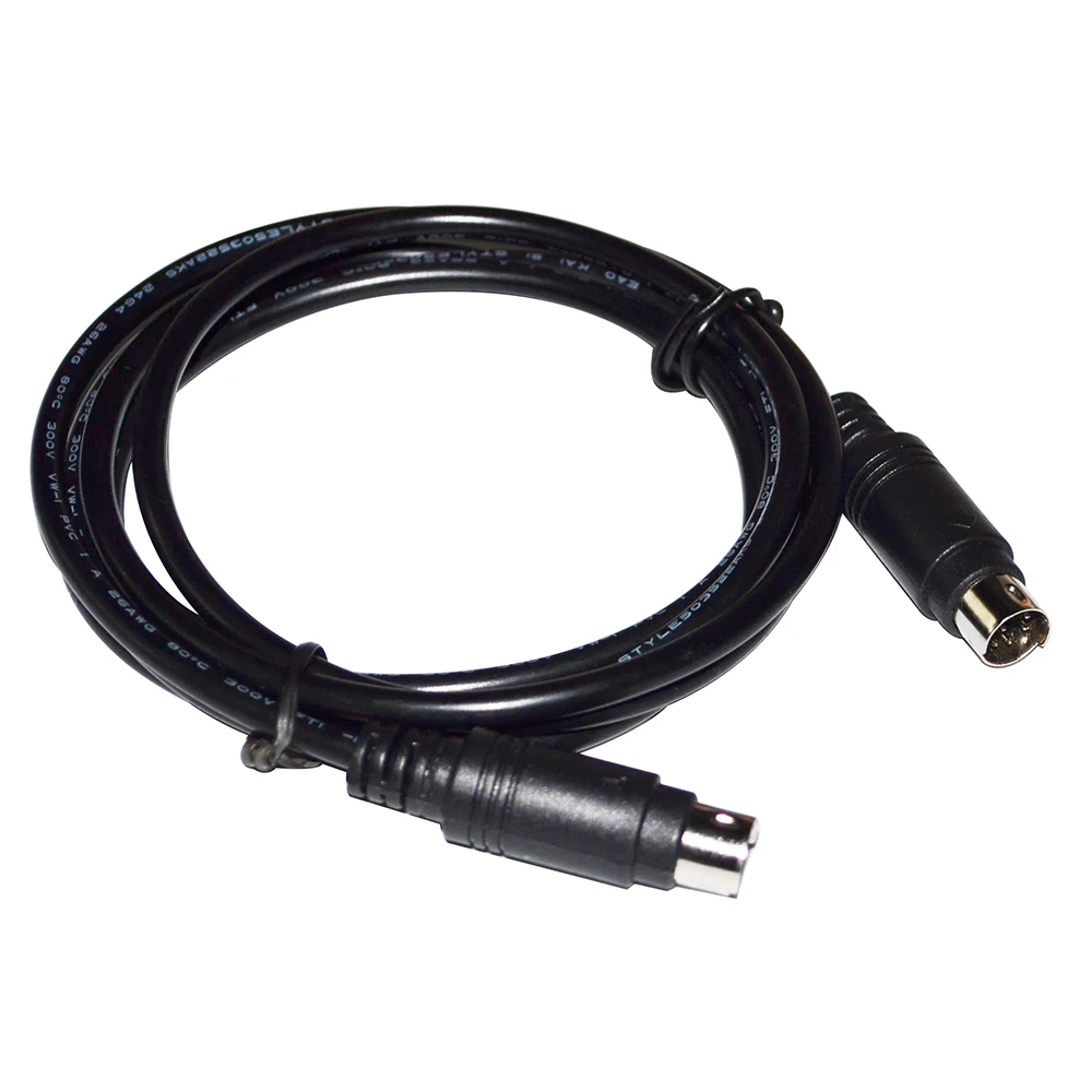 MINI DIN 8 PIN MD8 TO MD8 8-PIN MALE ADAPTER COMMUNICATION DATA CABLE FOR YAMAHA MUSIC SEQUENCER TO HOST PORT CONNECT TO MAC