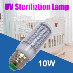 E14 E27 UV Desinfection Lampe 220V 110V E12 LED Sterilisator Lampe B22 LED UVC Keimtötende Birne GU10 Uv licht 102LEDs Lampe